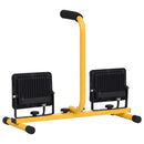 vidaXL meleg fehér fényű LED-es reflektor fogantyúval 2 x 30 W