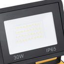 vidaXL meleg fehér fényű LED-es reflektor fogantyúval 2 x 30 W