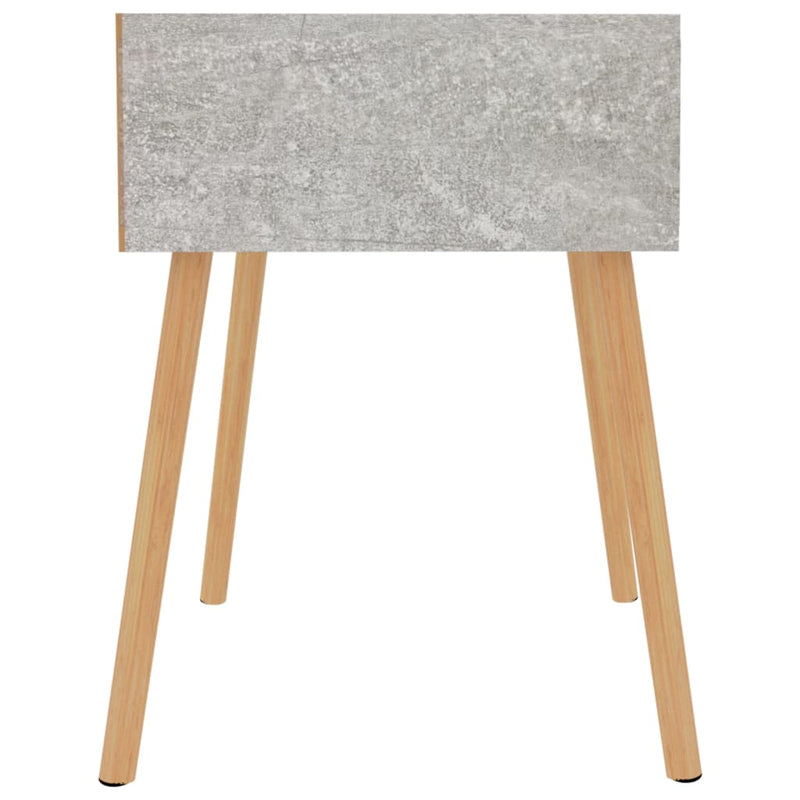 vidaXL betonszürke szerelt fa éjjeliszekrény 40 x 40 x 56 cm