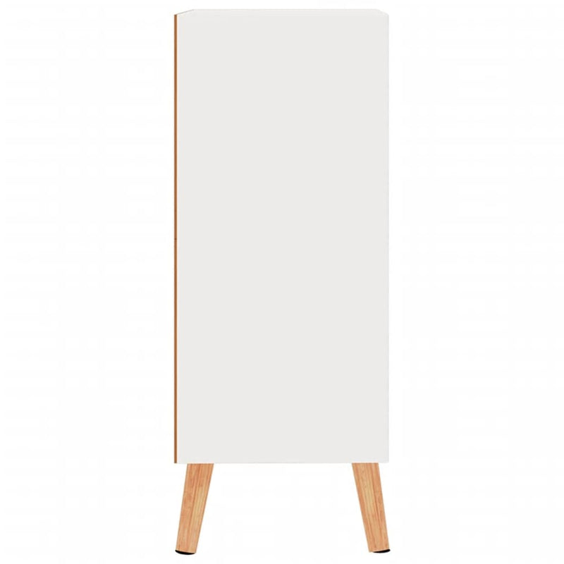 vidaXL magasfényű fehér szerelt fa tálalószekrény 60 x 30 x 72 cm