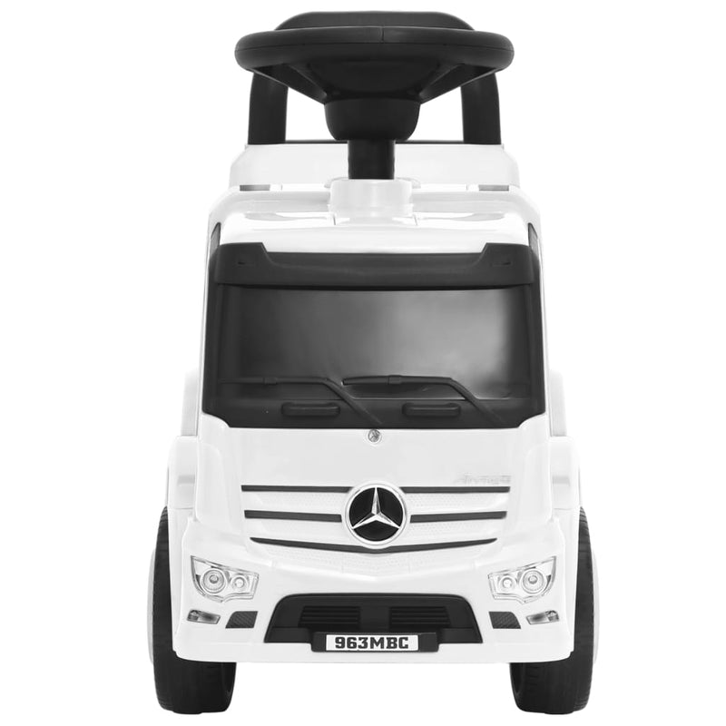 vidaXL fehér Mercedes-Benz kamion pedálos autó