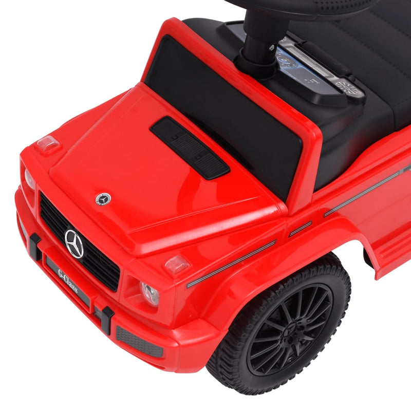 vidaXL piros Mercedes-Benz G63 pedálos autó