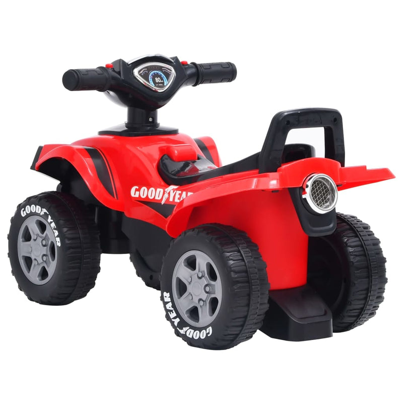 vidaXL Good Year piros ráülős gyerekquad
