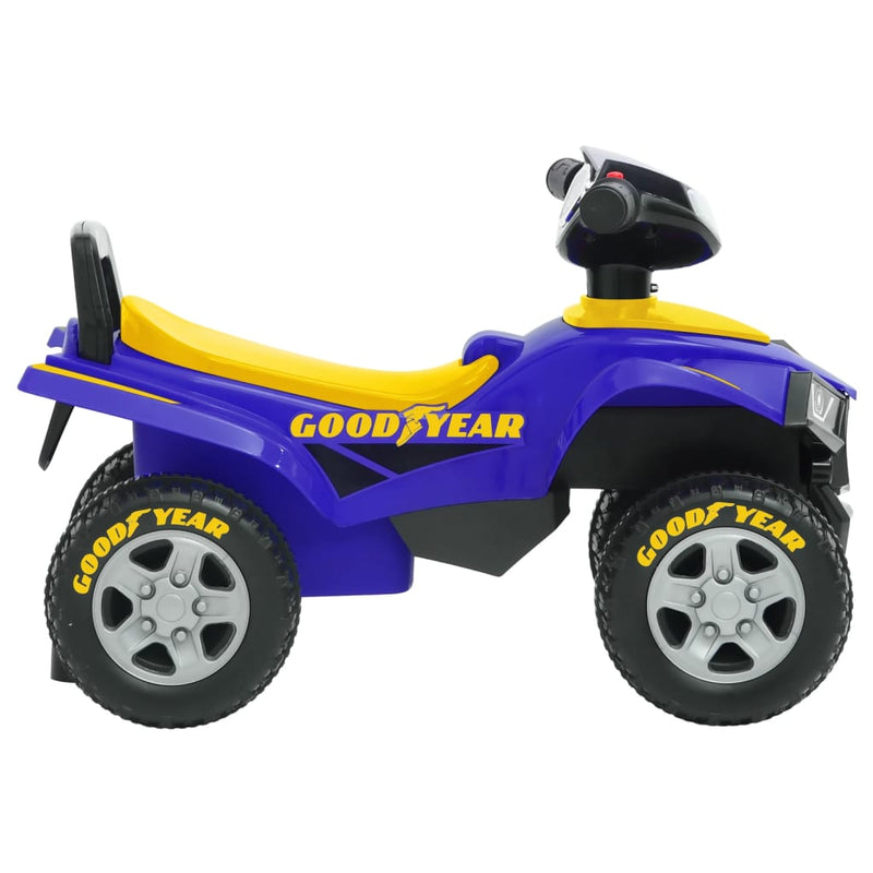 vidaXL Good Year kék ráülős gyerekquad