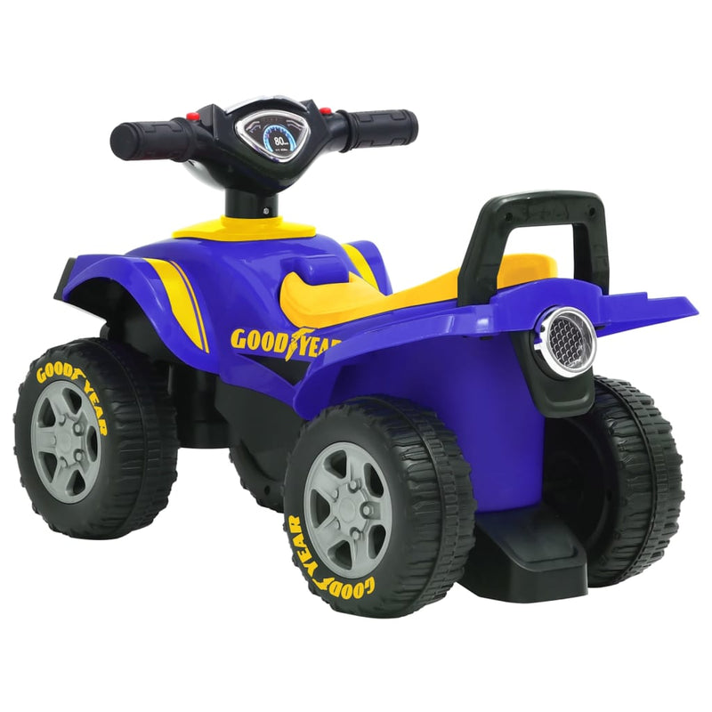vidaXL Good Year kék ráülős gyerekquad