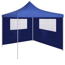 vidaXL kék ablakos pavilonfal 4 x 2 m