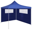 vidaXL 2 db kék ablakos pavilonfal