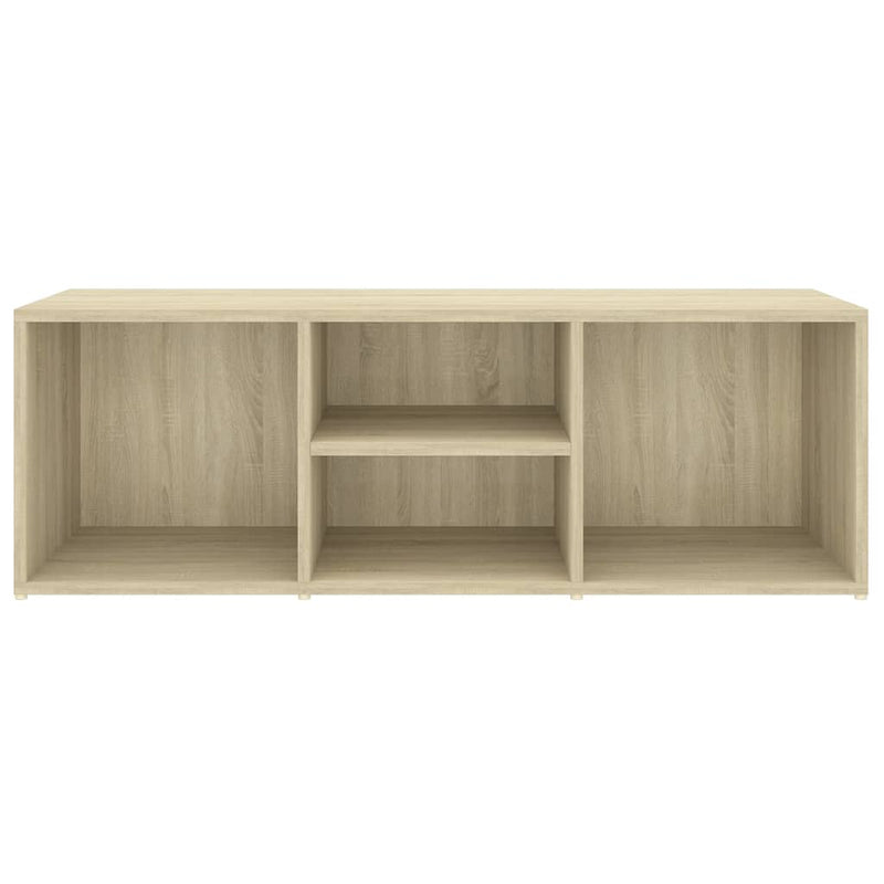 vidaXL sonoma tölgy színű szerelt fa cipőtároló pad 105 x 35 x 35 cm