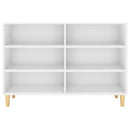 vidaXL fehér szerelt fa tálalószekrény 103,5 x 35 x 70 cm