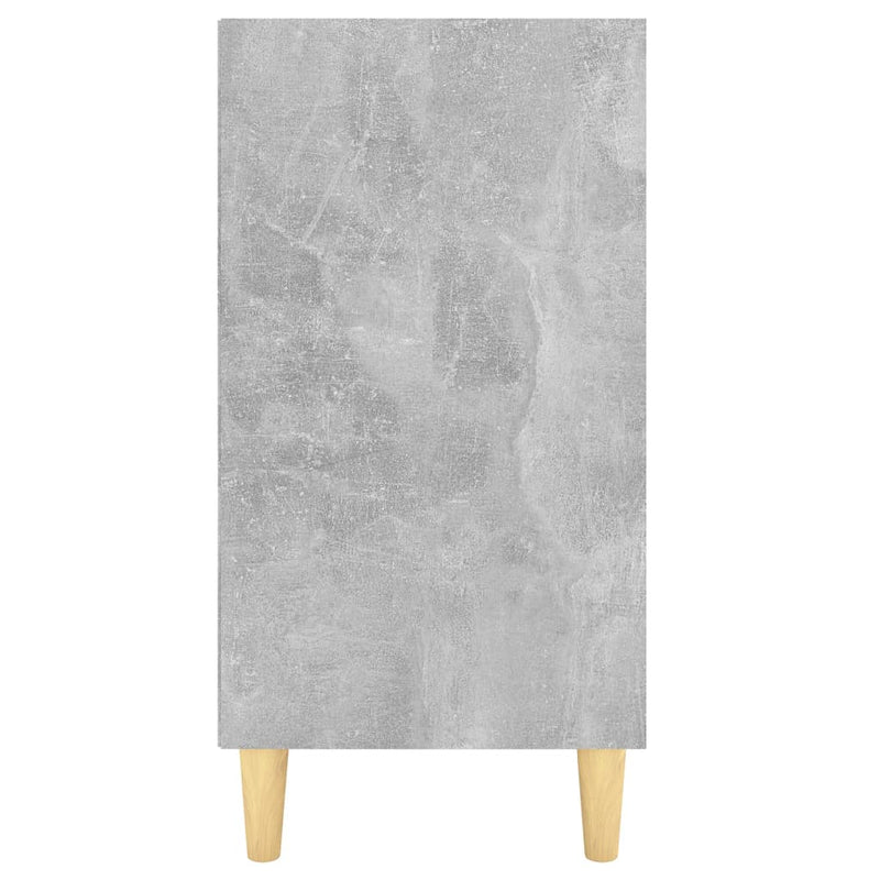 vidaXL betonszürke szerelt fa tálalószekrény 103,5 x 35 x 70 cm