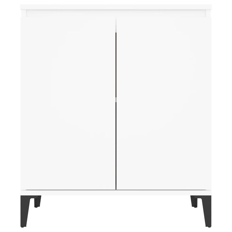 vidaXL fehér szerelt fa tálalószekrény 60 x 35 x 70 cm