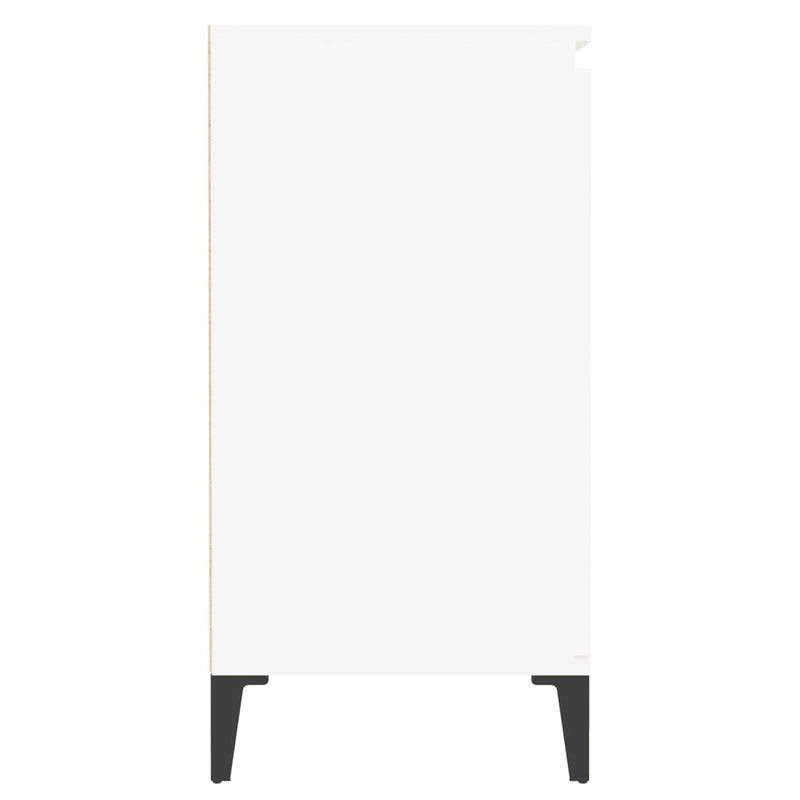 vidaXL fehér szerelt fa tálalószekrény 60 x 35 x 70 cm