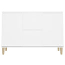 vidaXL fehér szerelt fa tálalószekrény 101 x 35 x 70 cm