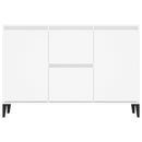 vidaXL fehér szerelt fa tálalószekrény 104 x 35 x 70 cm