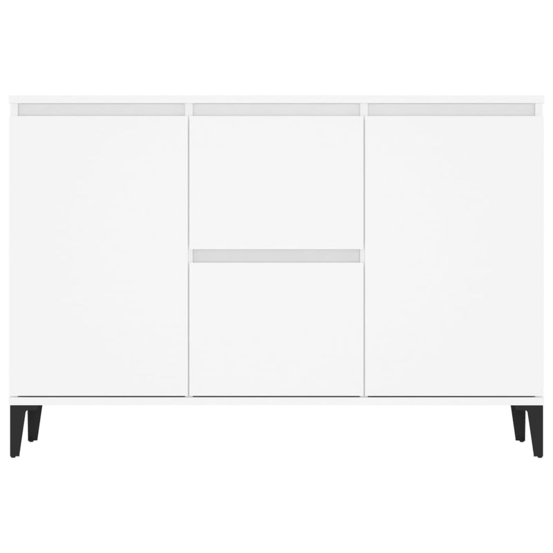 vidaXL fehér szerelt fa tálalószekrény 104 x 35 x 70 cm