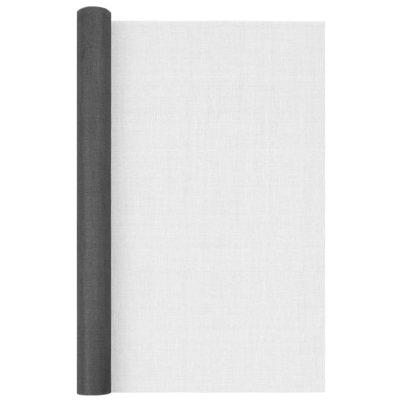 vidaXL fekete üvegszálas háló 60 x 2000 cm