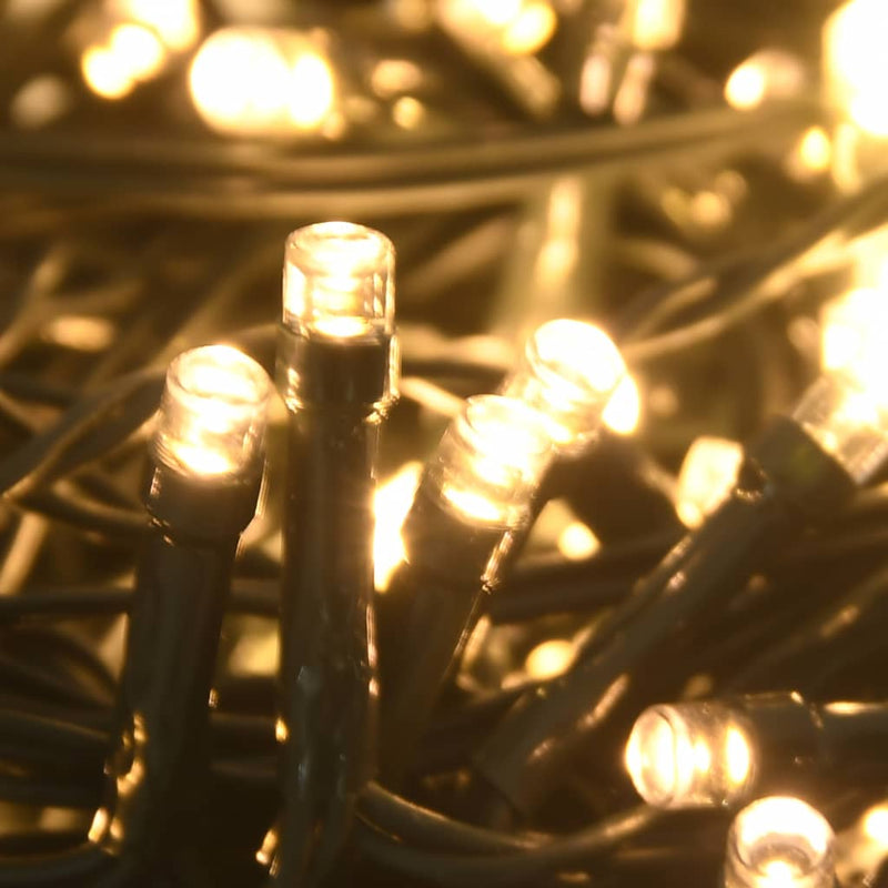 vidaXL 120 részes fehér-szürke karácsonyi gömbszett csúccsal + 300 LED