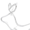 vidaXL rénszarvas és szán kültéri karácsonyi dekoráció 252 LED-del