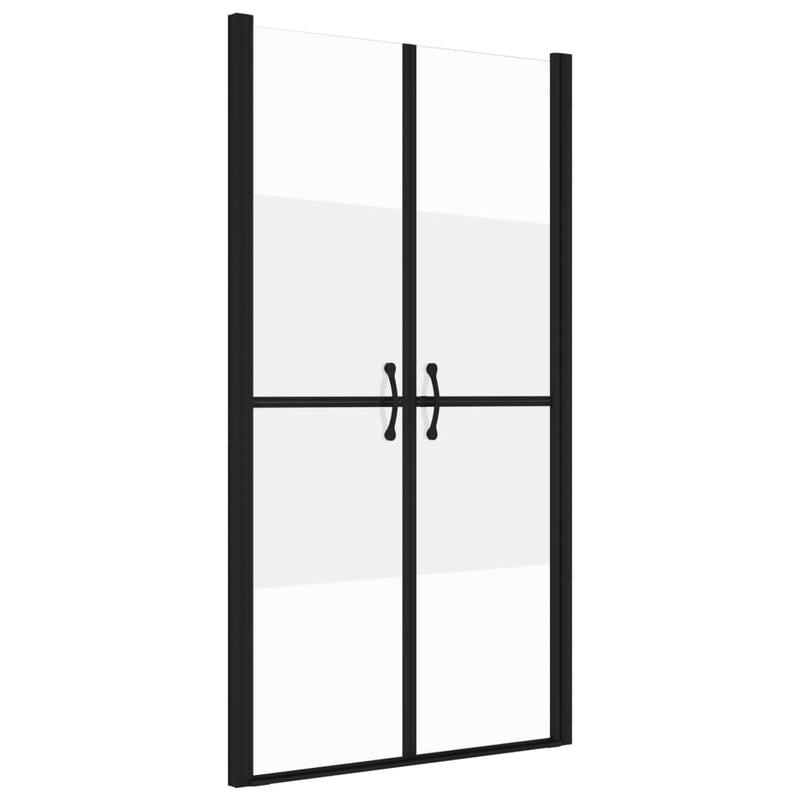 vidaXL félig matt ESG zuhanyajtó (78-81) x 190  cm