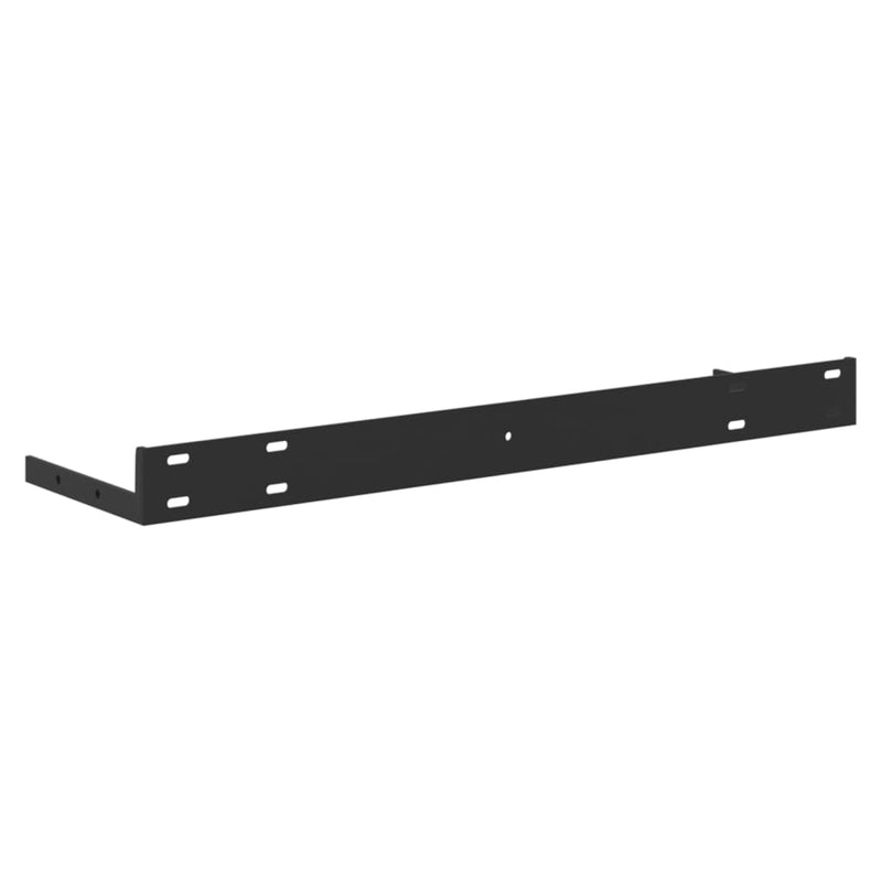 vidaXL 4 db tölgyszínű és fehér MDF lebegő fali polc 50 x 23 x 3,8 cm