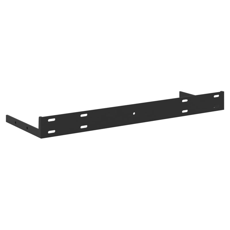 vidaXL 4 db betonszürke MDF lebegő fali polc 50 x 23 x 3,8 cm