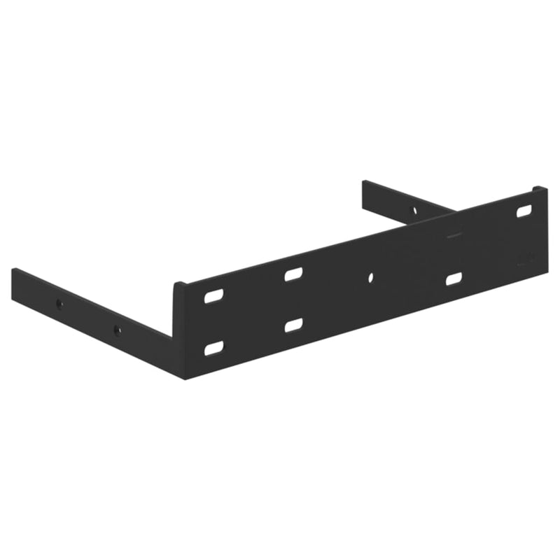 vidaXL betonszürke MDF fali sarokpolc 25 x 25 x 3,8 cm