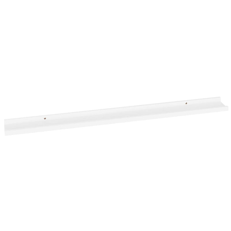 vidaXL 2 db fehér fali polc 100 x 9 x 3 cm