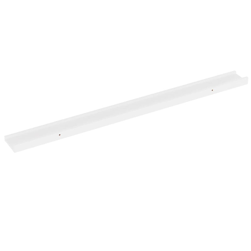 vidaXL 2 db fehér fali polc 100 x 9 x 3 cm