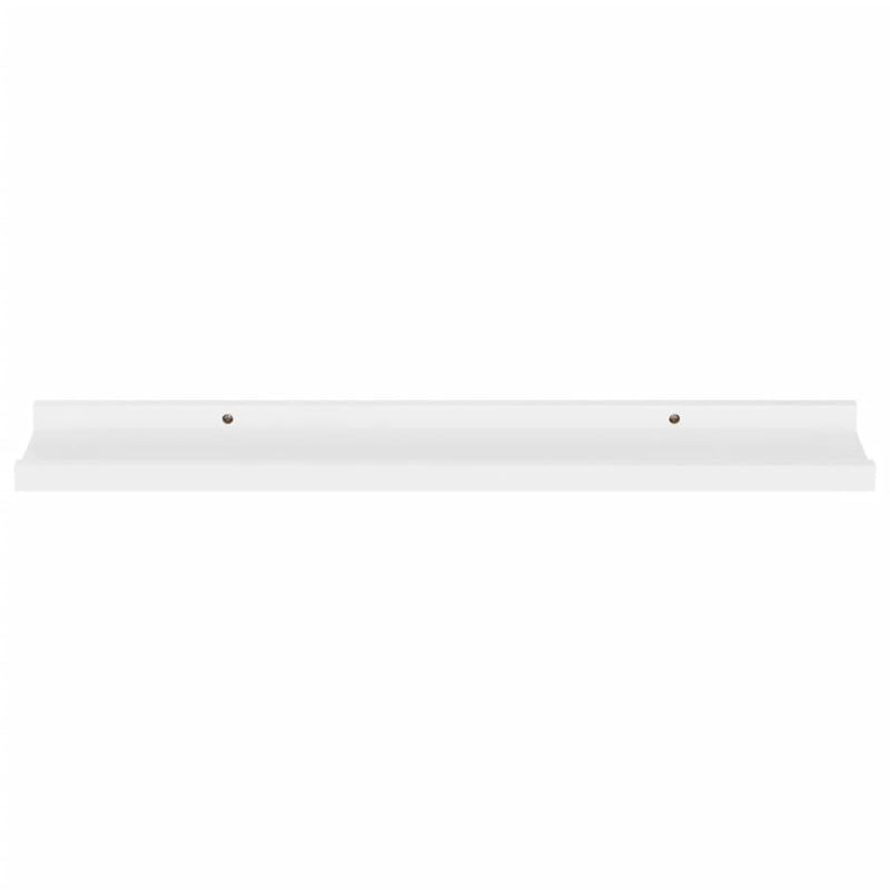 vidaXL 4 db fehér fali polc 60 x 9 x 3 cm