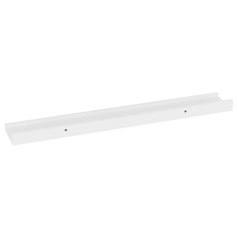 vidaXL 4 db fehér fali polc 60 x 9 x 3 cm