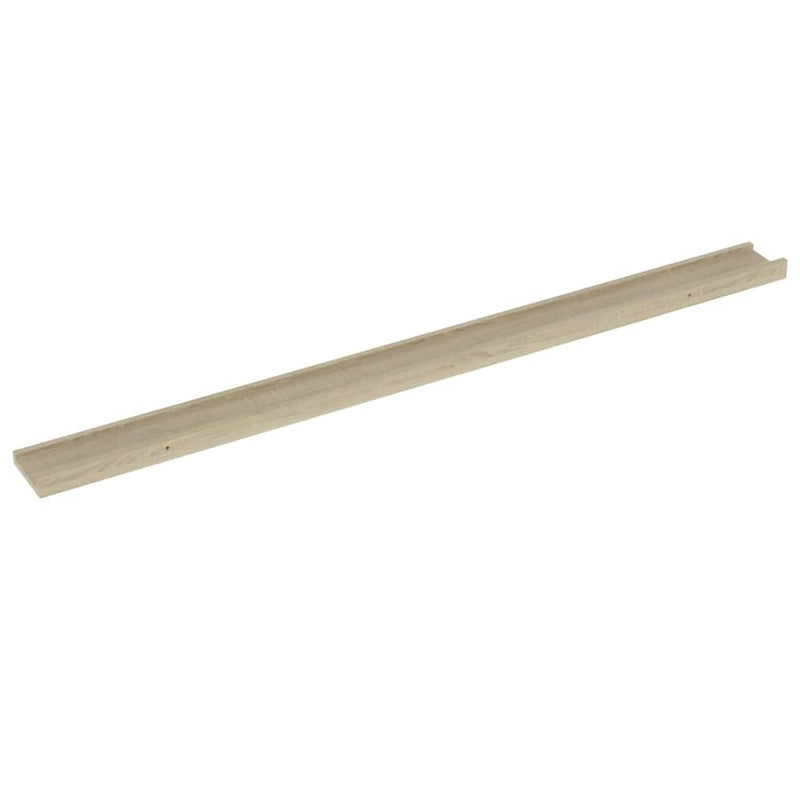 vidaXL 2 db sonoma tölgy színű fali polc 115 x 9 x 3 cm