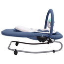 vidaXL tengerészkék színű acél babaugráló