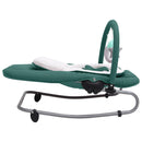 vidaXL zöld acél babaugráló