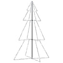 vidaXL 240 LED-es beltéri/kültéri kúp alakú karácsonyfa 118 x 180 cm