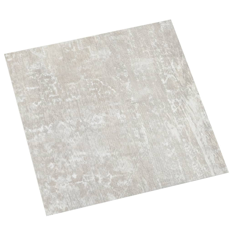 vidaXL 20 db világosszürke öntapadó PVC padlólap 1,86 m²
