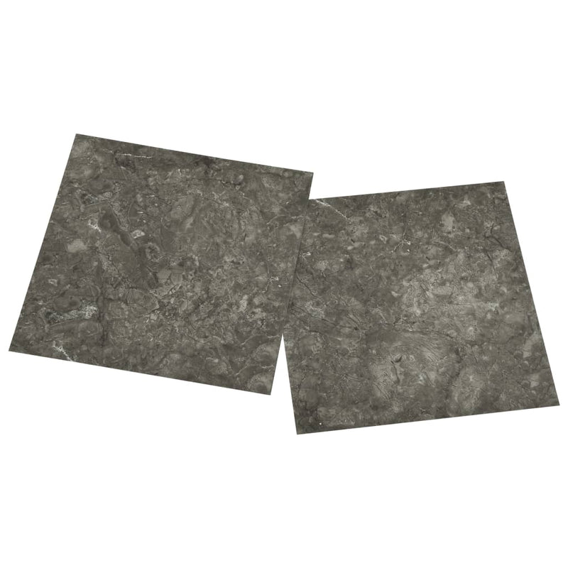 vidaXL 20 db szürke öntapadó PVC padlólap 1,86 m²