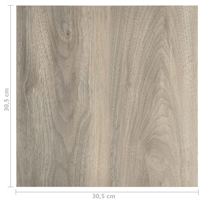 vidaXL 20 db tópszínű öntapadó PVC padlólap 1,86 m²