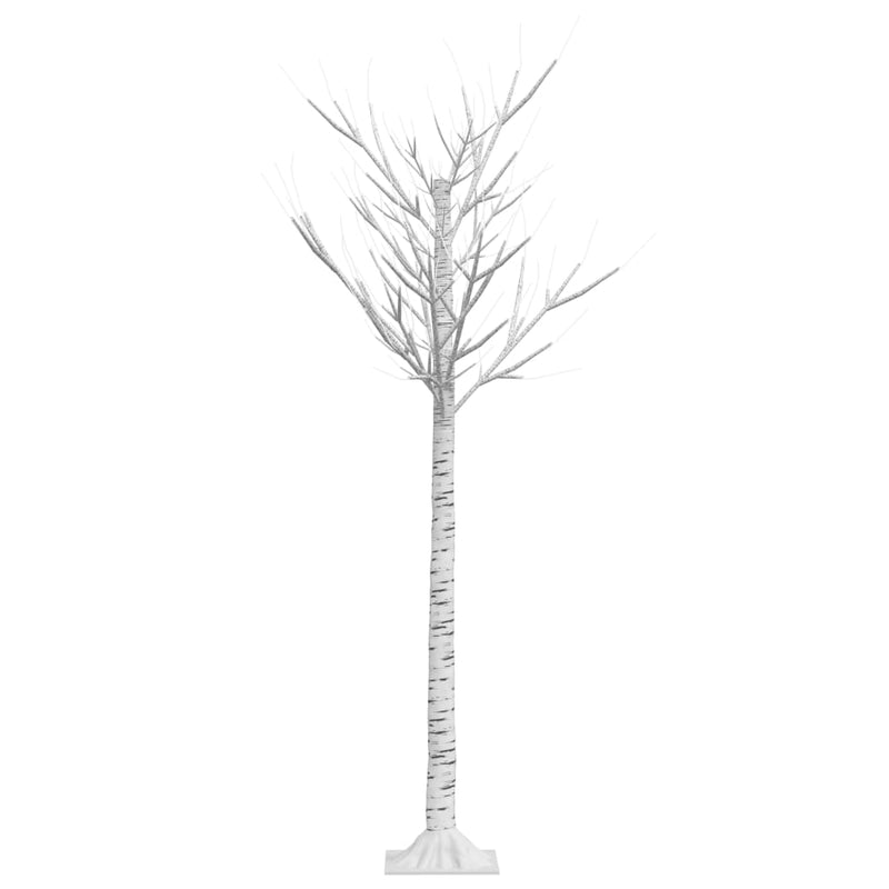 vidaXL 140 LED-es bel-/kültéri meleg fehér fűzfa karácsonyfa 1,5 m