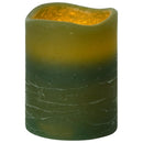 vidaXL 24 db lángmentes meleg fehér LED-es gyertya távirányítóval