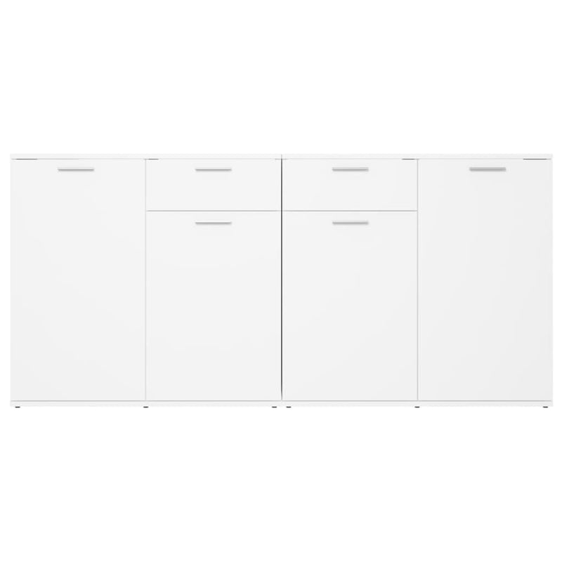 vidaXL fehér szerelt fa tálalószekrény 160 x 36 x 75 cm