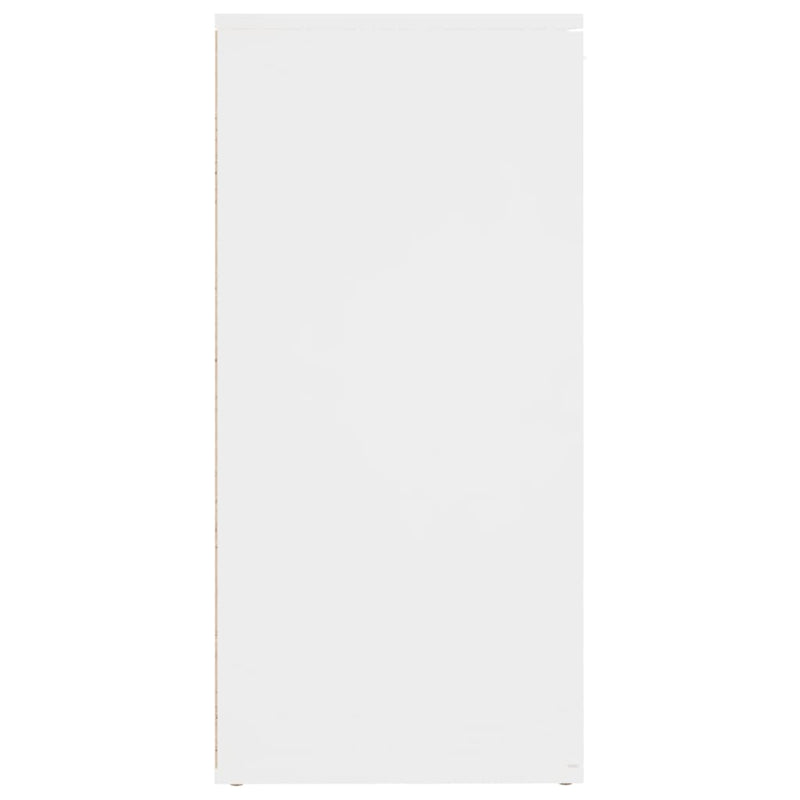 vidaXL fehér szerelt fa tálalószekrény 160 x 36 x 75 cm