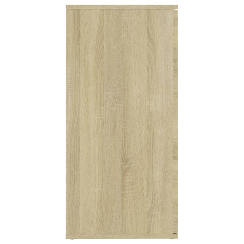 vidaXL sonoma tölgy színű szerelt fa tálalószekrény 160 x 36 x 75 cm