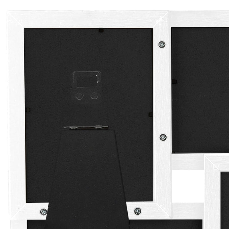 vidaXL fehér MDF fényképkeretszett 4 db 4 x 15 cm-es képhez
