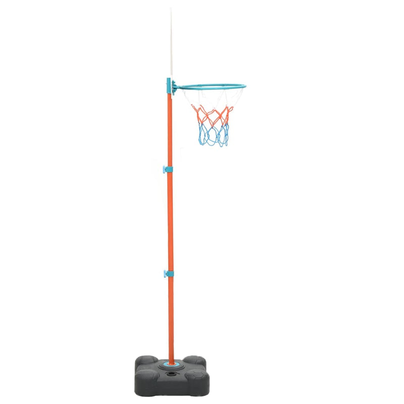 vidaXL hordozható és állítható gyermek kosárlabda szett 109-141 cm