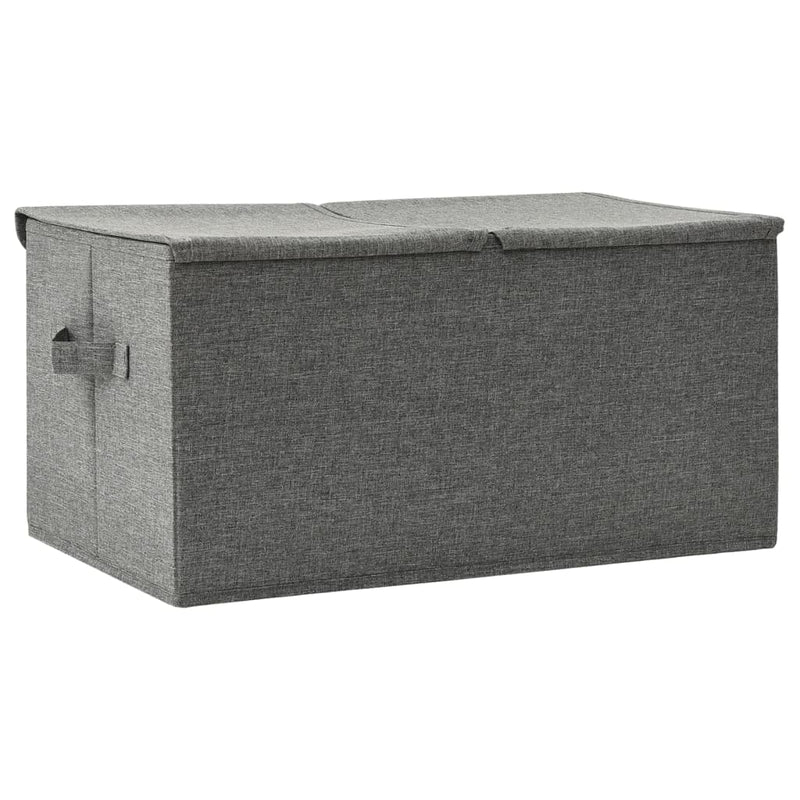 vidaXL antracitszürke szövet tárolódoboz 50 x 30 x 25 cm