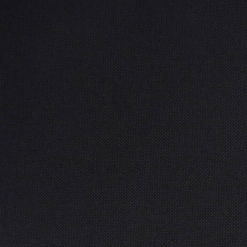 vidaXL 2 db fekete szövet bárszék