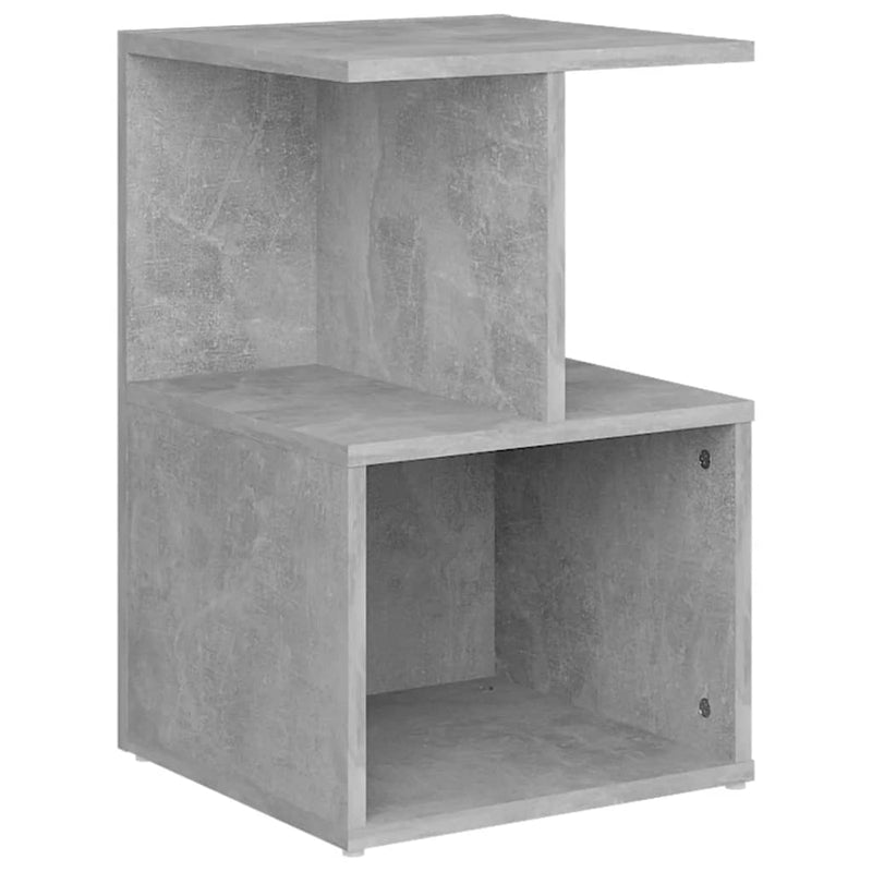 vidaXL betonszürke szerelt fa kisszekrény 35 x 35 x 55 cm