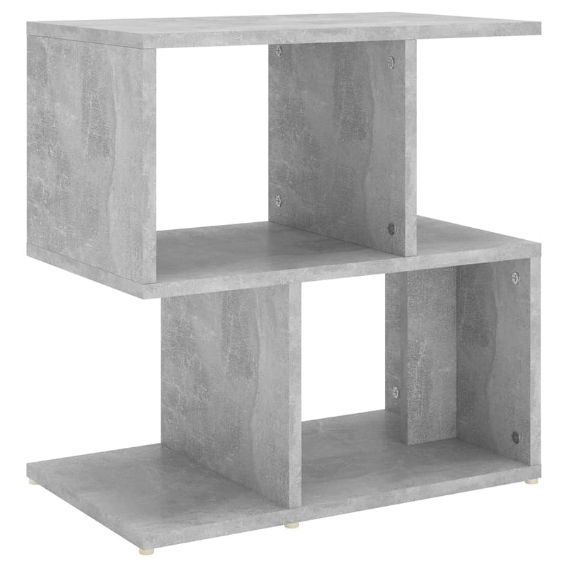 vidaXL betonszürke szerelt fa éjjeliszekrény 50 x 30 x 51,5 cm