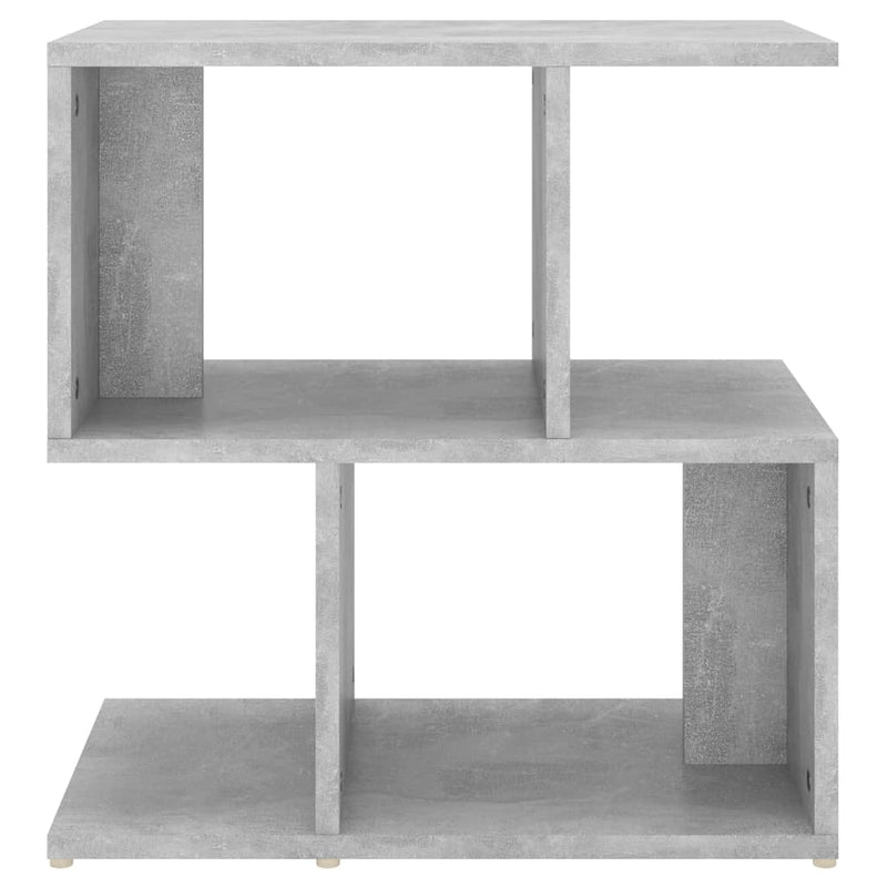 vidaXL 2 db betonszürke szerelt fa éjjeliszekrény 50 x 30 x 51,5 cm