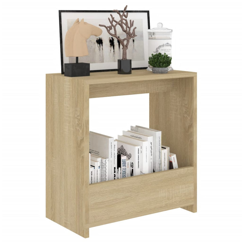 vidaXL sonoma-tölgy színű forgácslap kisasztal 50 x 26 x 50 cm
